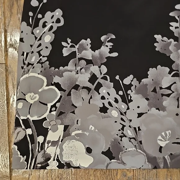 Jacob Black and Gray Floral Mini Dress - Picture 2 of 6